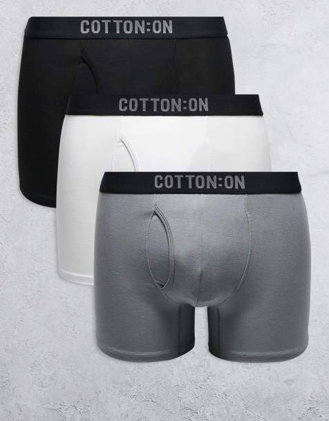 Cotton On 3 pack boxers in multi  - view 1