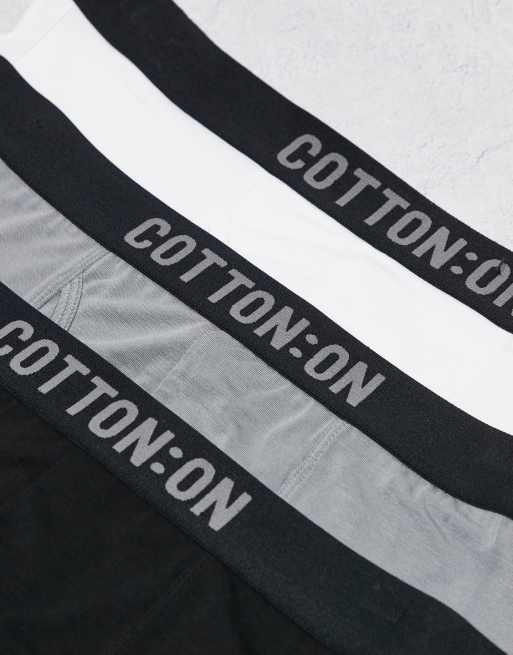 Cotton On 3-pack boxers in multi , 2 of 3