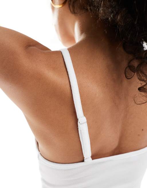 Cotton On 3 pack Byron scoop spaghetti strap cami in black white and grey