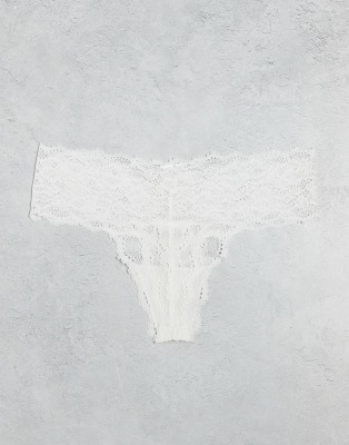 Cotton:on Cotton On 3 Pack Everyday Lace G-strings-multi In Multi