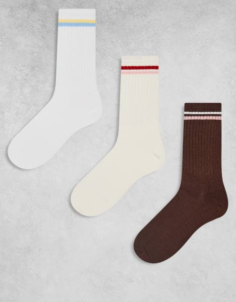Cotton On 3 pack retro sporty crew sock - view 1