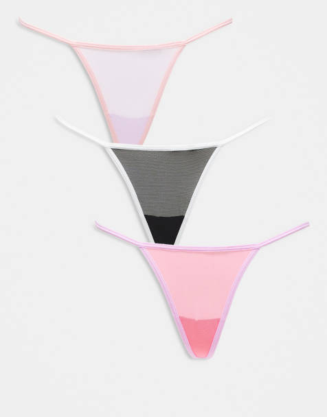 Cotton On 3 pack sporty style thong - view 1