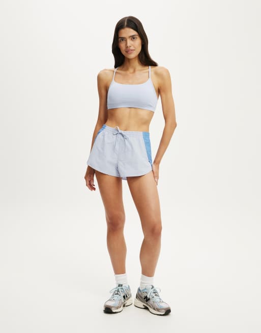 Cotton On 365 keyhole crop in blue, 3 of 4