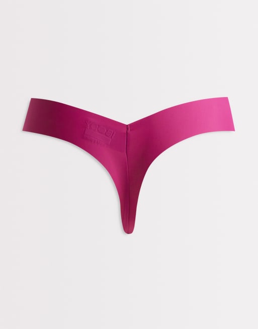 Cotton On – 3er-Pack bequeme Stringtangas aus Spitze in Weiß, Schwarz und Rosa, 2 von 3