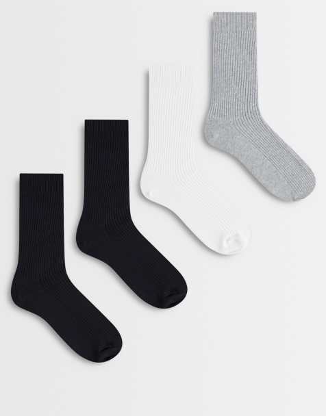 Cotton On 4 pack everyday socks in multi - view 1