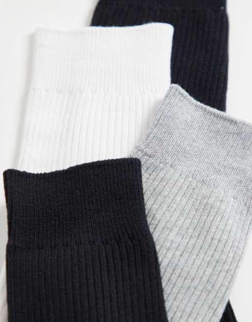 Cotton On 4 pack everyday socks in multi, 3 of 3