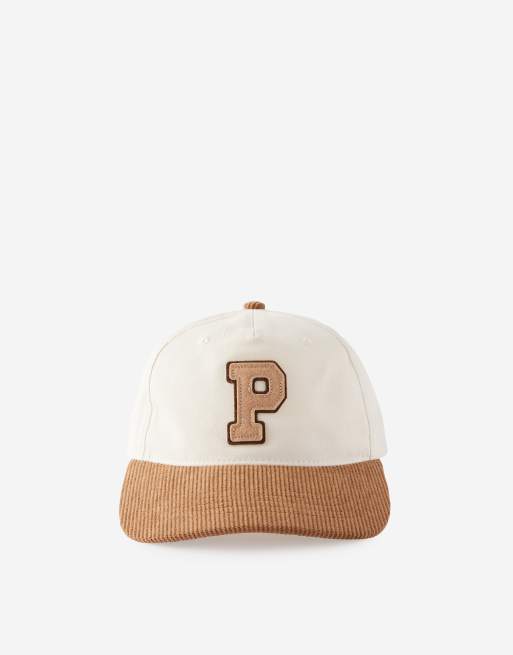 Cotton On 5 panel hat in beige, 2 of 4