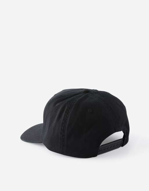 Cotton On 5 panel hat in black, 4 of 4