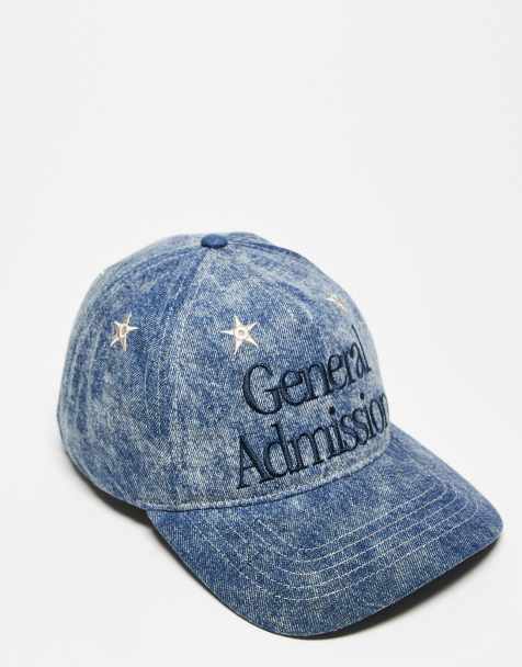 Cotton On 5 panel hat in blue - view 1