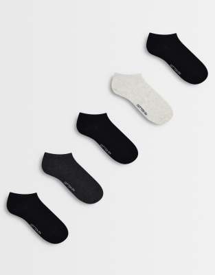 Cotton On 5pk Ankle Socks In Multi
