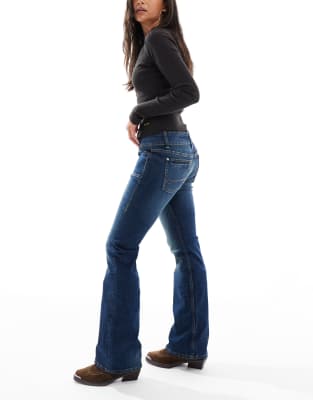 Cotton On 70s Bootcut Flared Jeans In Blue