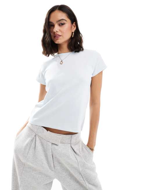 Cotton On 90s baby tee in green - MGREEN