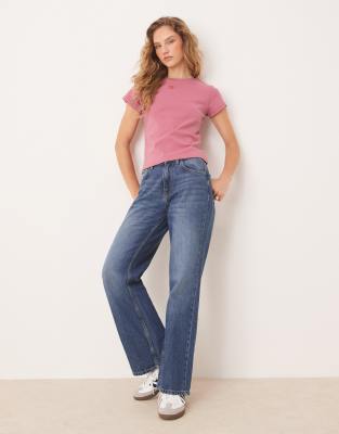 Cotton On 90s baby tee in red - RED