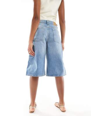 COTTON:ON COTTON ON 90S LONG DENIM SHORTS 