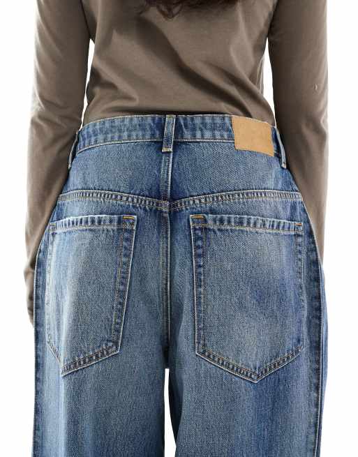 Cotton On – 91 – Blå jeans med vida ben, 5 av 5