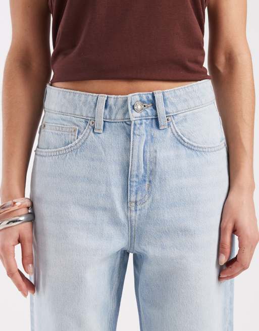 Cotton On – 91 – Blå, raka jeans, 4 av 5
