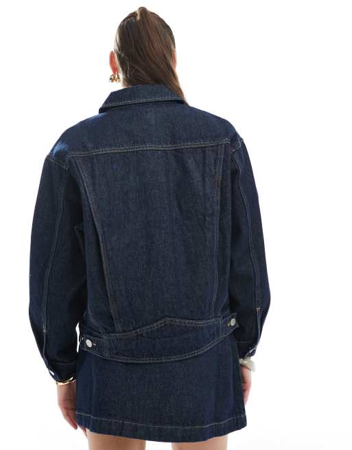 Cotton On 91 denim jacket in blue
