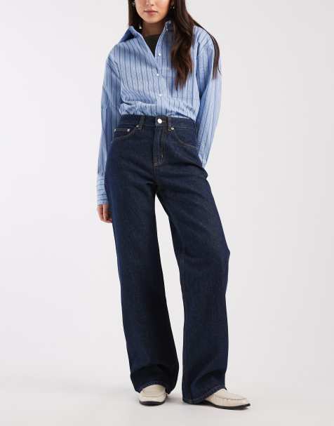 Cotton On – 91 – Granatowe jeansy z prostymi nogawkami - view 1