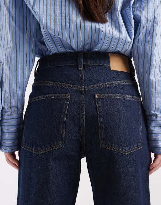 Cotton On – 91 – Mörkblå, raka jeans, 4 av 5