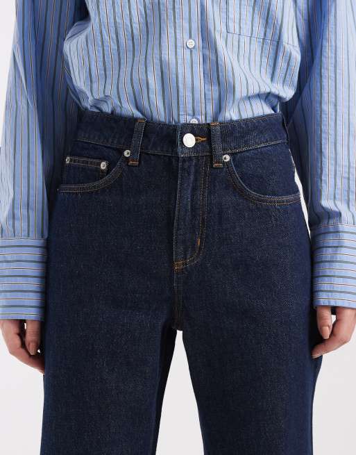 Cotton On – 91 – Mörkblå, raka jeans, 5 av 5