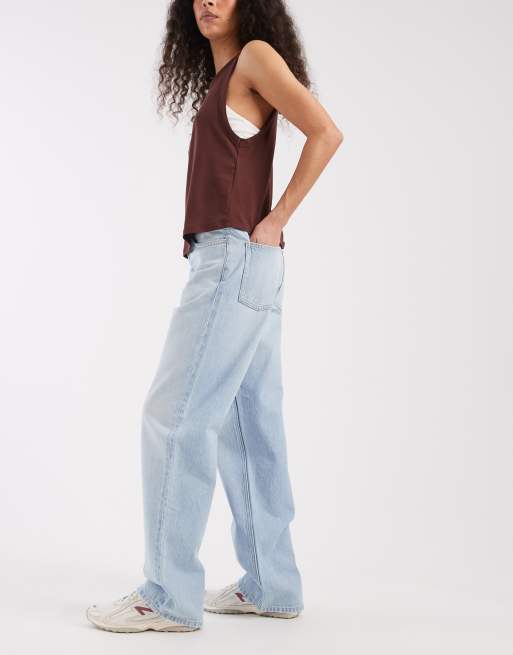 Cotton On - 91 - Rechte jeans in lichtblauw, 2 van 5