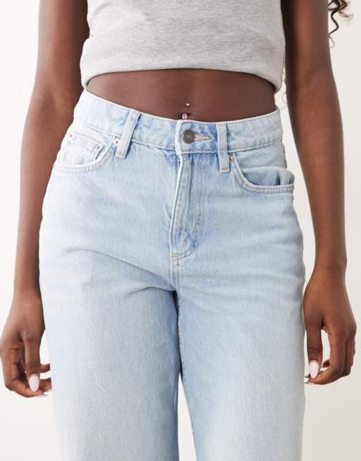 Cotton On - 91 - Rechte jeans in lichtblauw, 5 van 5