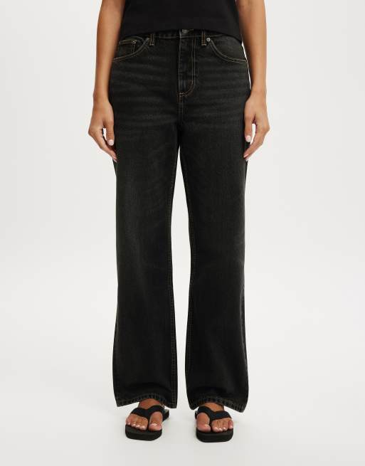 Cotton On 91 straight jean in black, 4 of 4