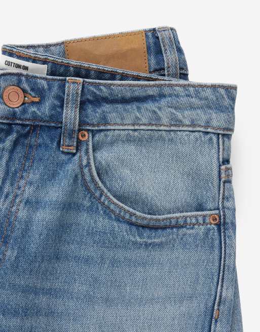 Cotton On 91 straight jean in blue, 4 of 4