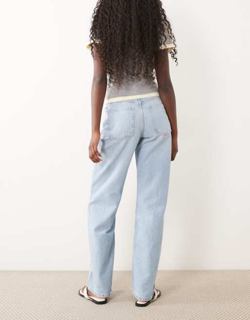 Cotton On 91 straight jean in laurel blue, 2 of 5