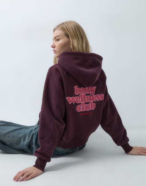 Cotton On active body wellness club hoodie in purple - view 1