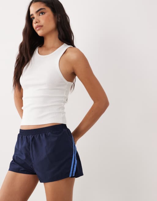 Cotton On – Active – Granatowe krótkie szorty z tkaniny, 5 z 5