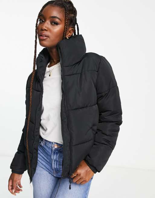 Cotton on long store puffer jacket