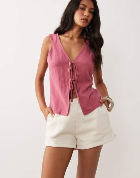 Cotton On active push classic mini short in coconut milk  - view 1