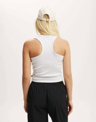 Cotton:on Cotton On Active Rib Knit Thin Racer Neck Tank Top