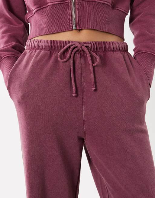 Cotton On - Active - Ruimvallende joggingbroek in oudroze, 3 van 5