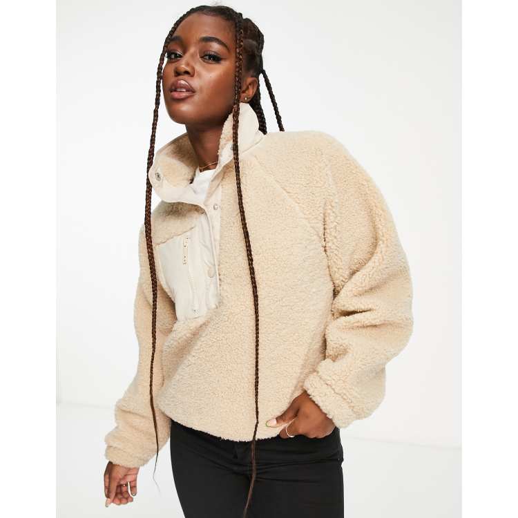 Sherpa sweatshirt clearance