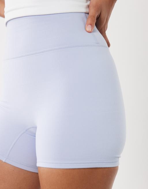 Cotton On Active ultra soft invisible scrunch shorts in violet blue, 3 of 5