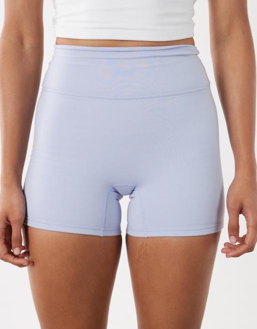 Cotton On Active ultra soft invisible scrunch shorts in violet blue, 4 of 5
