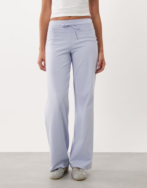 Cotton On active ultra soft tie front bootleg pant in violet blue, 5 of 5