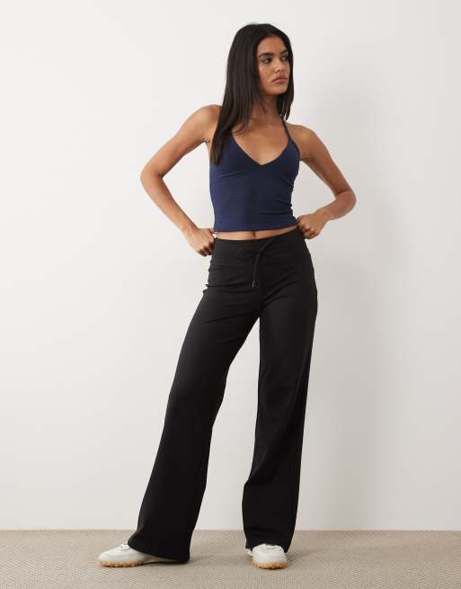 Cotton On active ultra soft tri crossback cami top in prep sport navy, 4 of 4