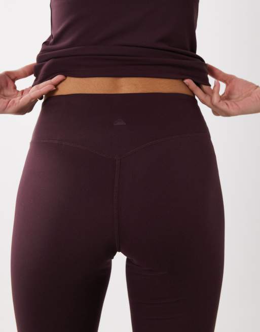 Cotton On - Active - Ultrazachte flare-broek met contour in paars, 4 van 5