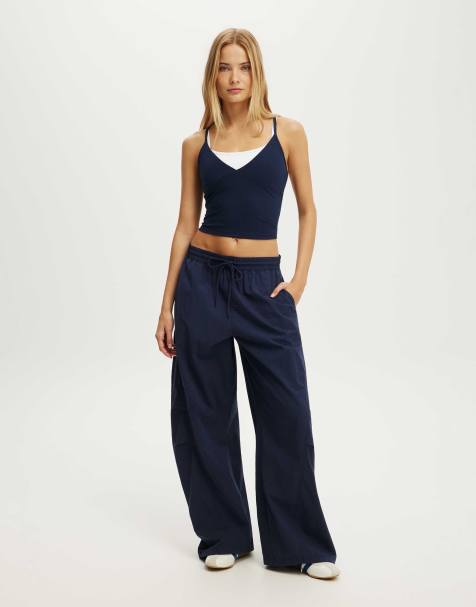Cotton On Active woven balloon pant in navy - view 1