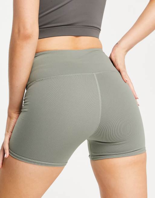 Cotton On activewear high waisted shortie in green