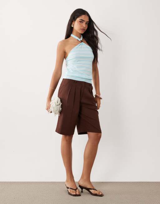 Cotton On Ada beaded halter in mango nectar, 2 of 4