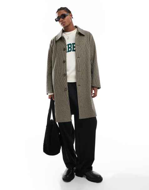 Cotton On - Afslappet trenchcoat med pepitatern - view 1