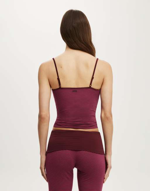 Cotton On Airy soft triangle cami in pink, 4 of 4