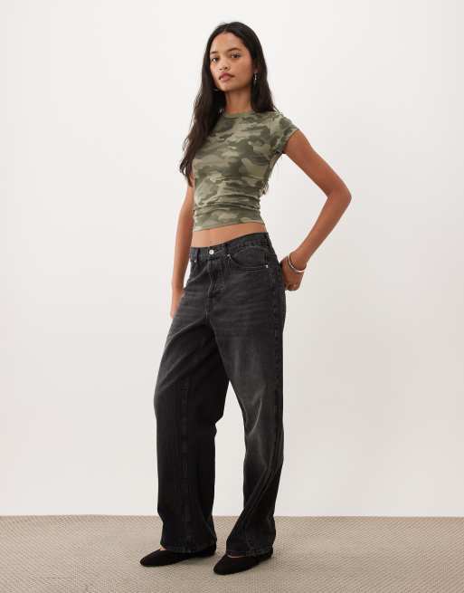 Cotton On all day crew tee in camo print, 3 of 4