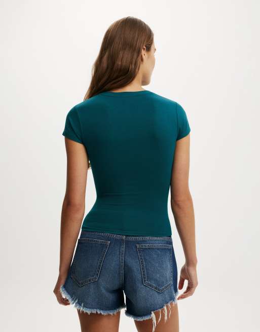 Cotton On All day crew tee in green, 3 of 4