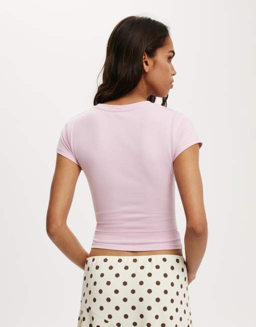 Cotton On – All Day – T-Shirt in Lila mit Rundhalsausschnitt, 4 von 4