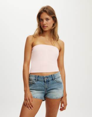 Cotton On All day tube top in peach spritz  